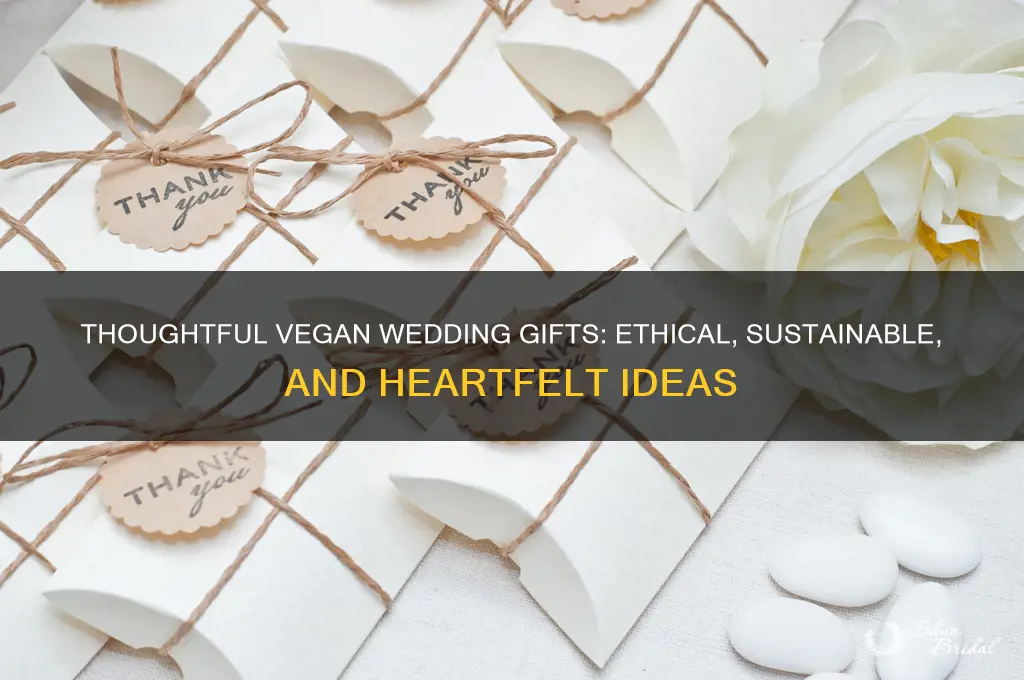 what to buy a vegan for wedding