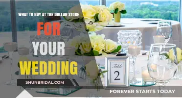 Budget-Friendly Wedding Bliss: Dollar Store Finds for Your Big Day