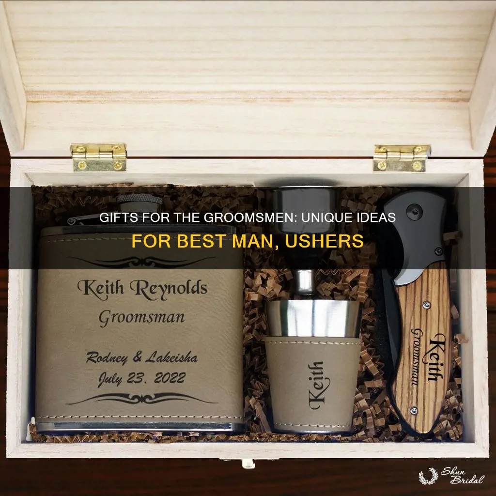 what to buy best man and ushers