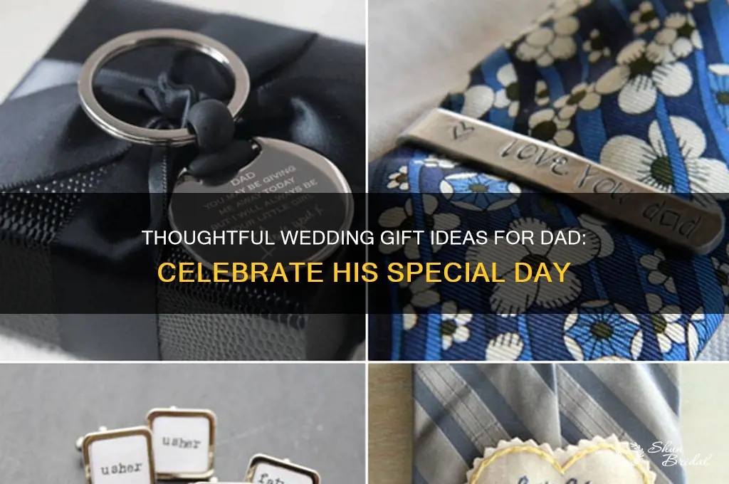 what to buy father for wedding gift