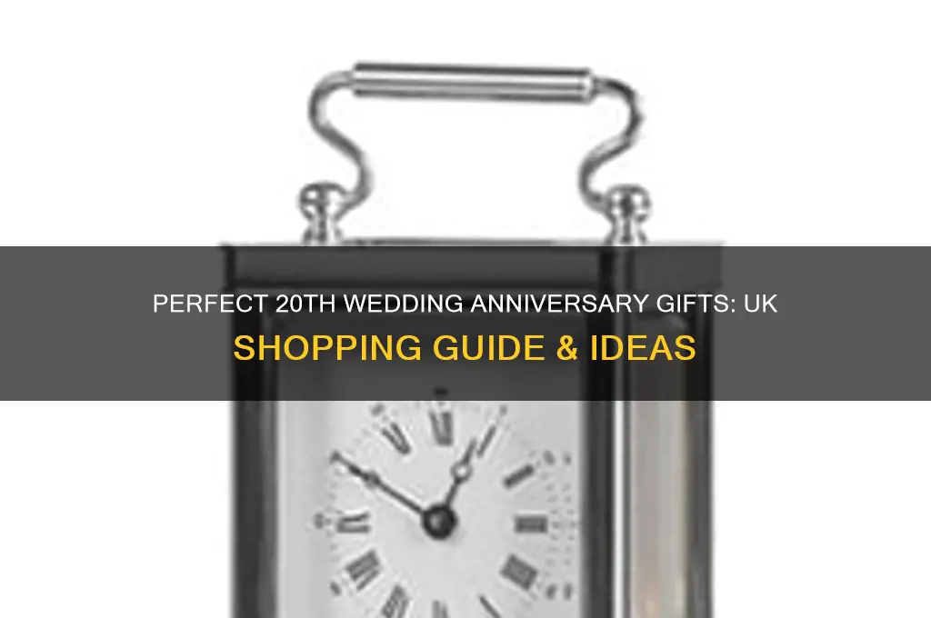 what to buy for 20th wedding anniversary uk