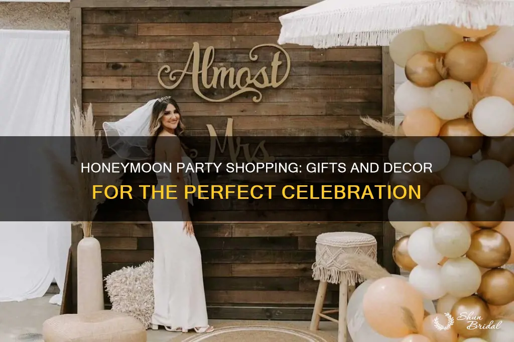 what to buy for a honeymoon party