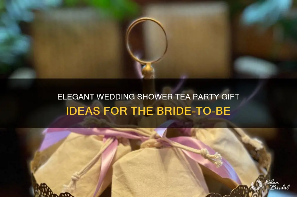 what to buy for a wedding shower tea party