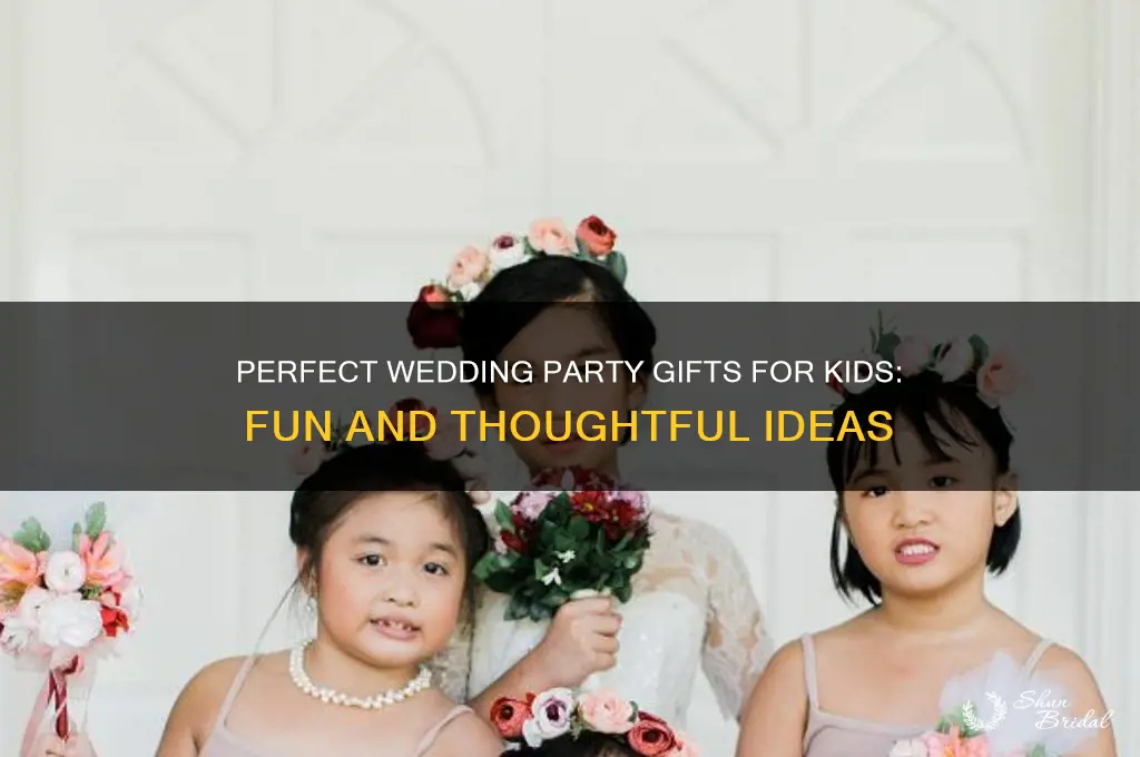 what to buy for kids at a wedding party