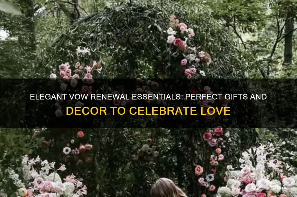 what to buy for vow renewal
