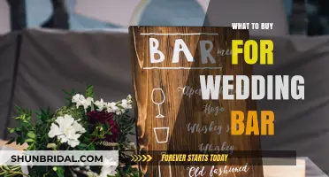 Essential Wedding Bar Supplies: A Guide to Perfect Cocktail Essentials