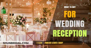 Wedding Reception Shopping: A Handy Guide for Couples