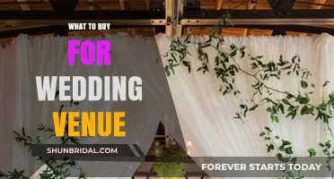 Essential Wedding Venue Decor and Supplies: A Comprehensive Shopping Guide