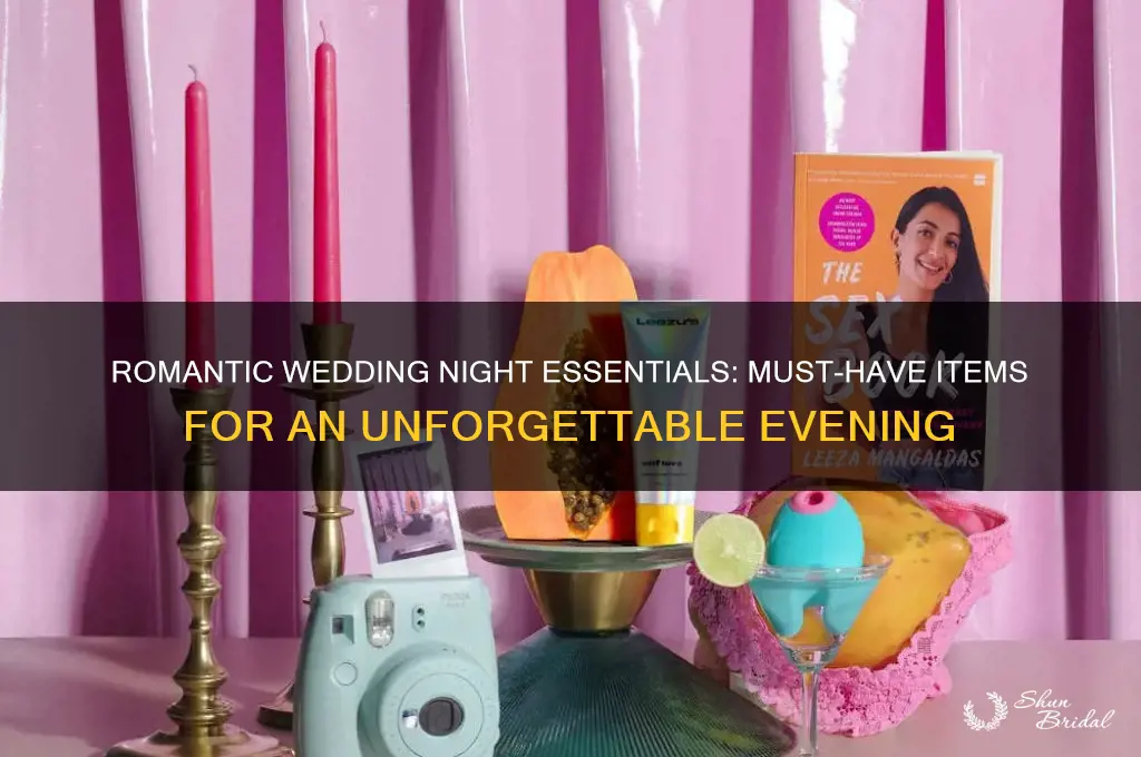 what to buy for your wedding night