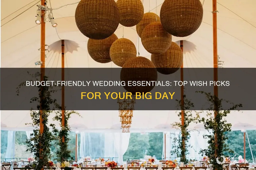 what to buy from wish for wedding