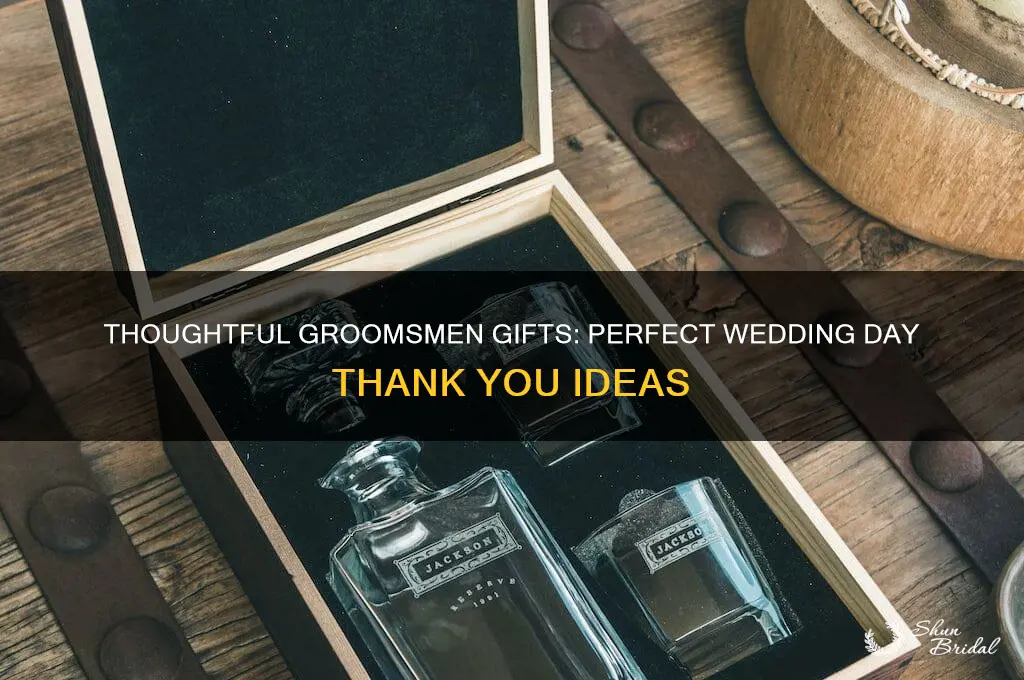 what to buy groomsmen on wedding day