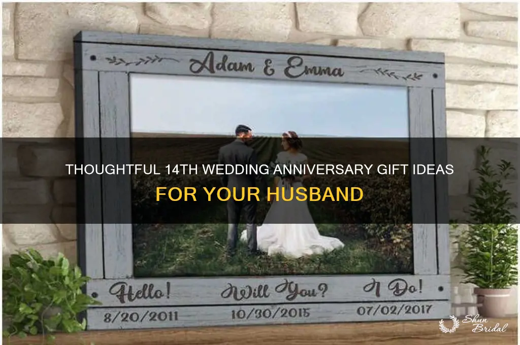 what to buy husband for 14th wedding anniversary