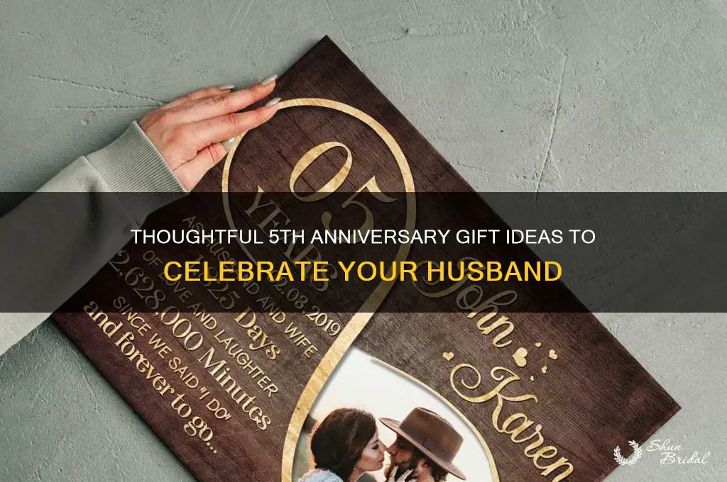 what to buy husband for 5th wedding anniversary