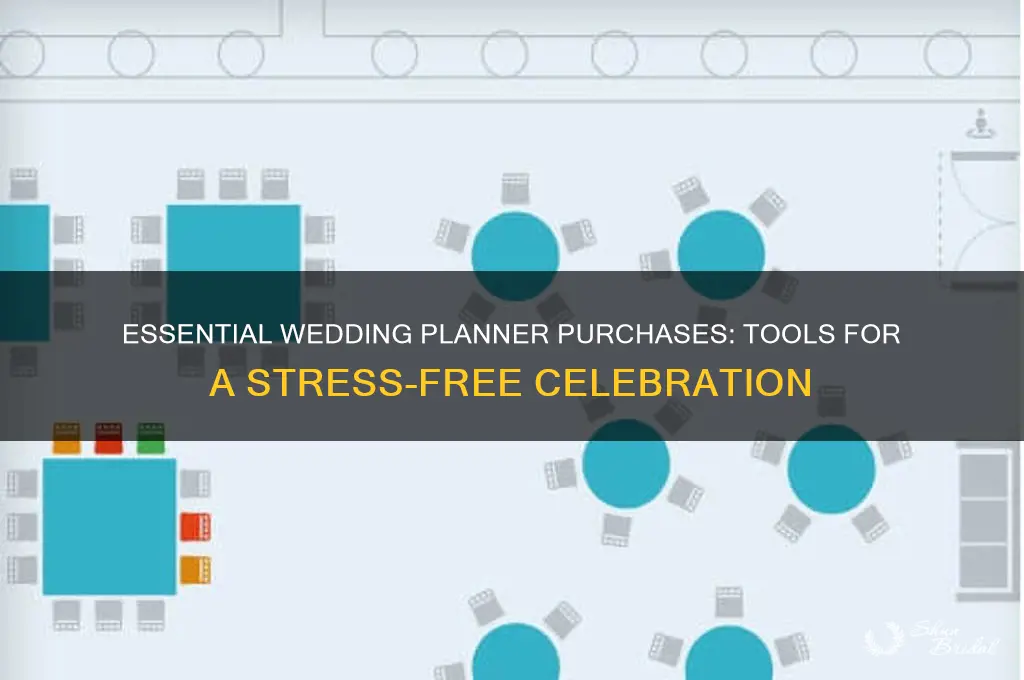 what to buy in wedding planner