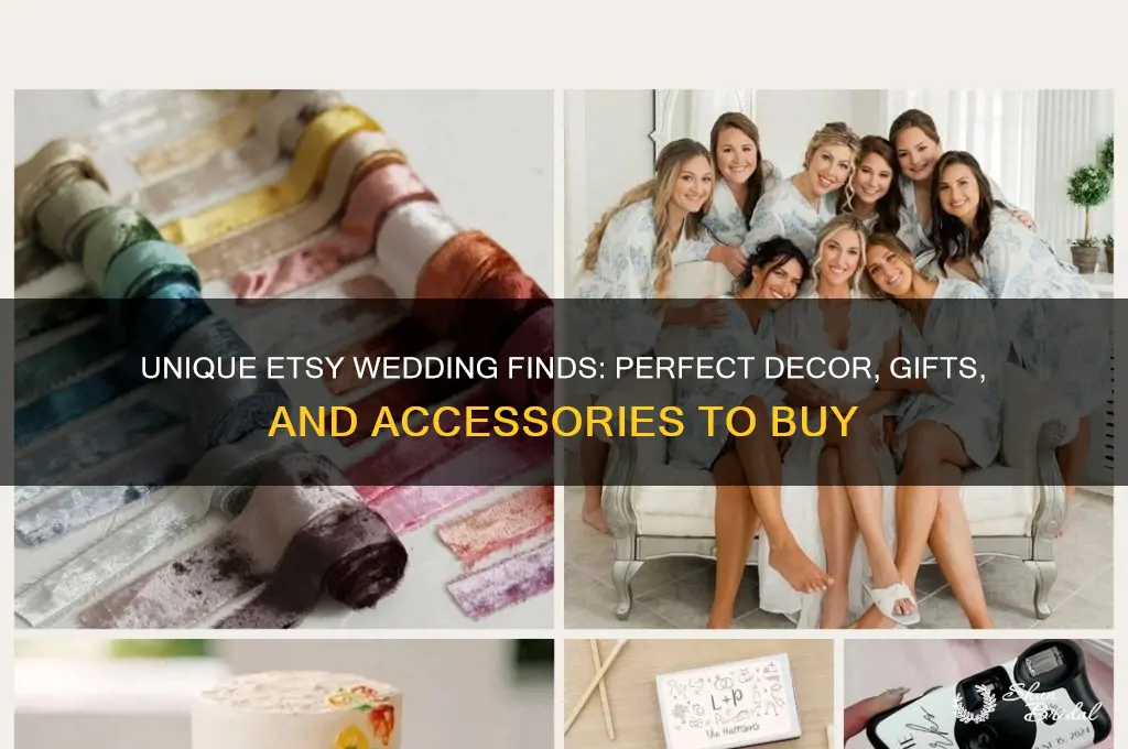 what to buy on etsy for wedding