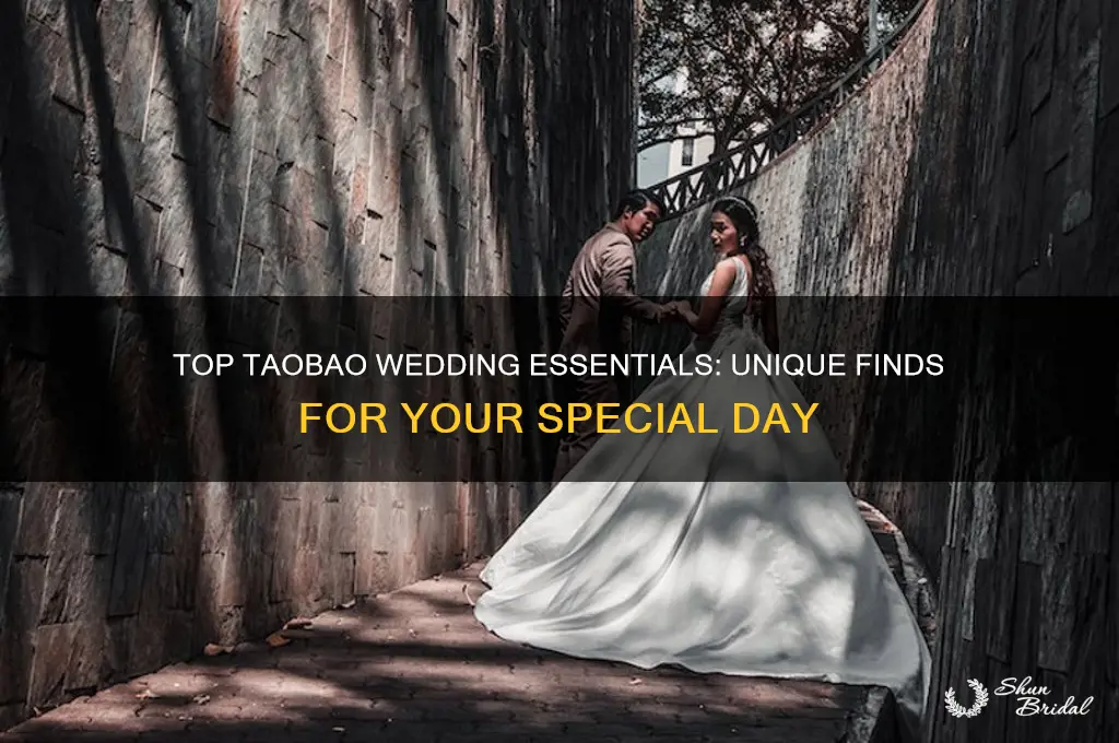 what to buy on taobao for wedding