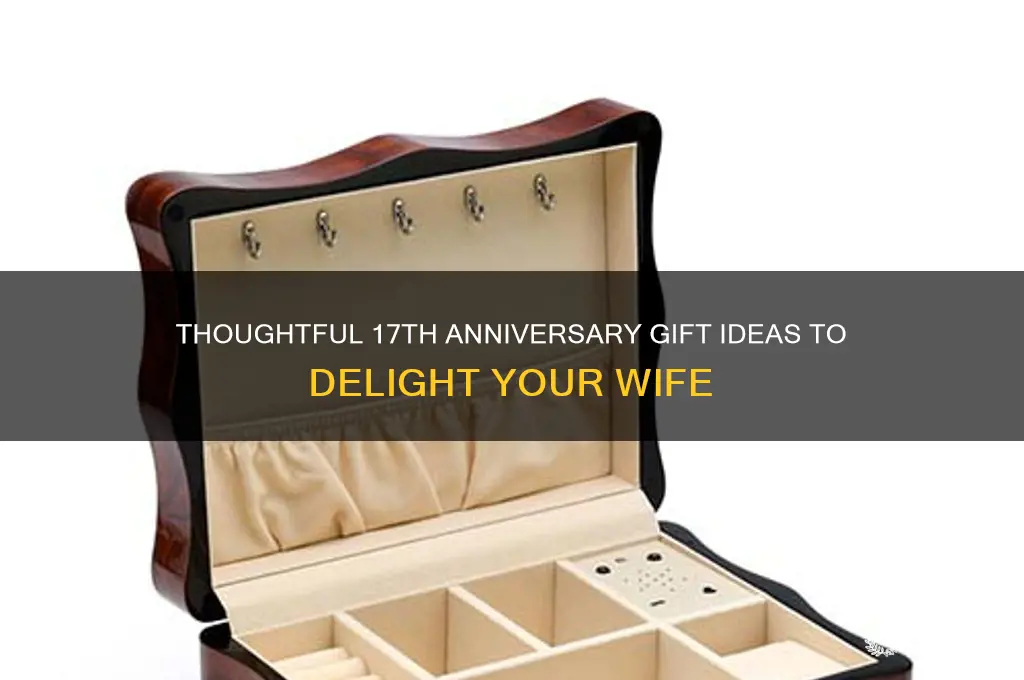 what to buy wife for 17th wedding anniversary