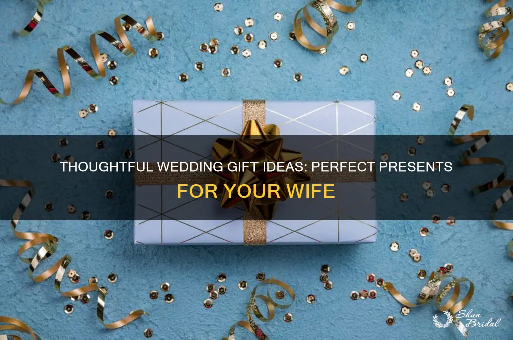 what to buy wife for wedding gift