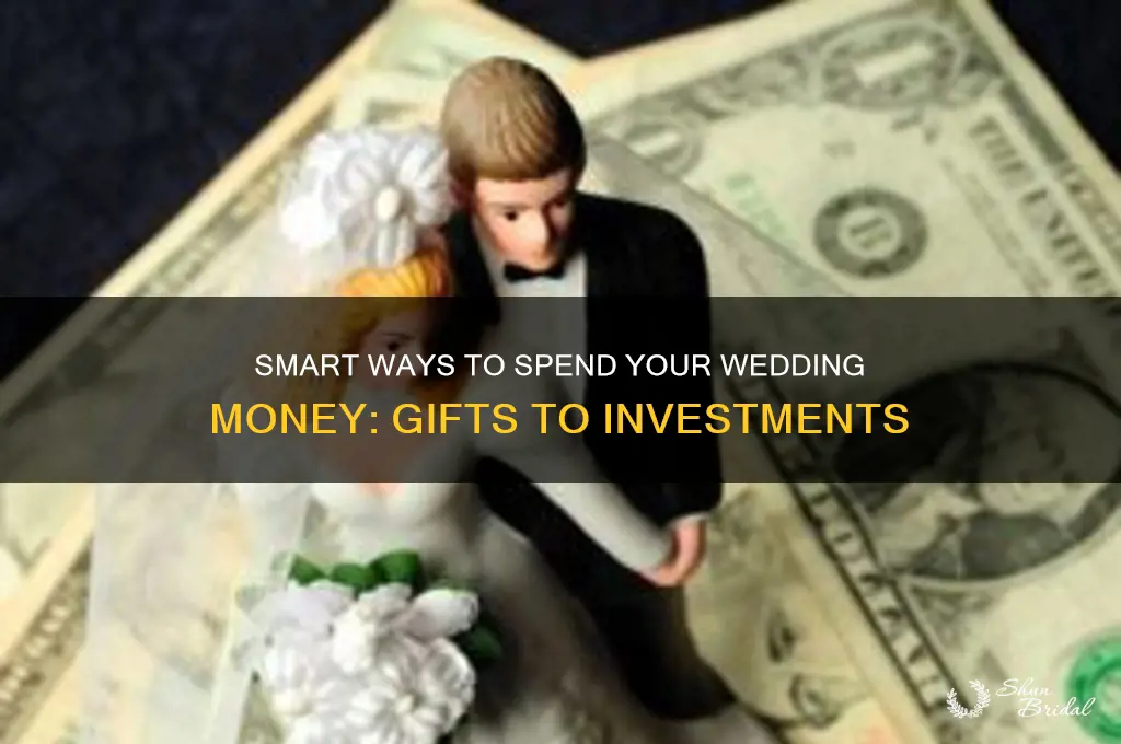 what to buy with wedding money