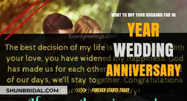 Thoughtful 10-Year Wedding Anniversary Gift Ideas for Your Husband