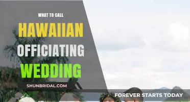 Perfect Hawaiian Wedding Officiant Titles: Traditional and Modern Naming Ideas