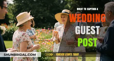 Perfect Wedding Guest Post Captions: Tips for Sharing Your Special Moments