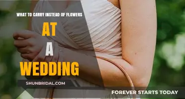 Creative Alternatives to Flowers for Your Wedding Day