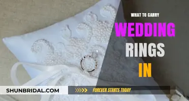 Creative Ways to Carry Your Wedding Rings