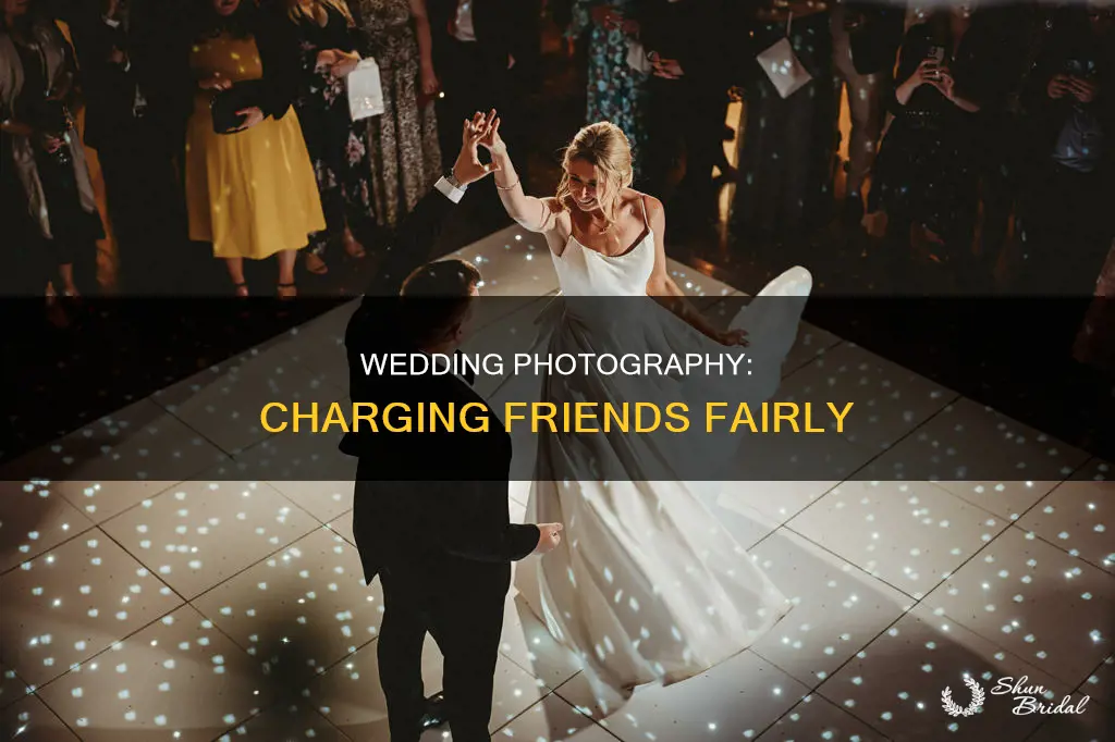 what to charge a friend for wedding photography