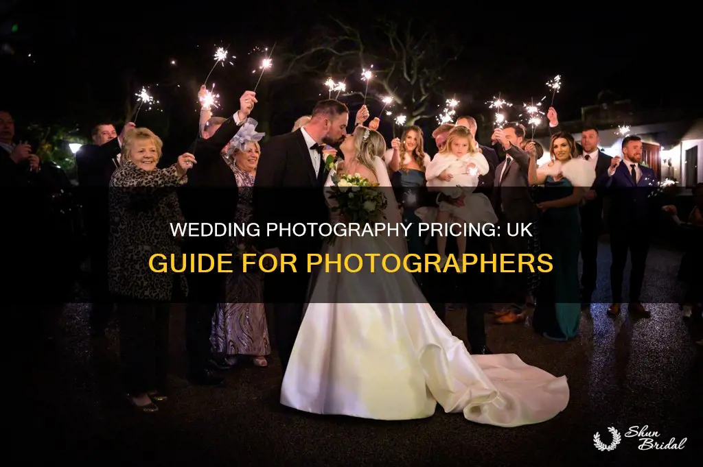 what to charge for wedding photography uk