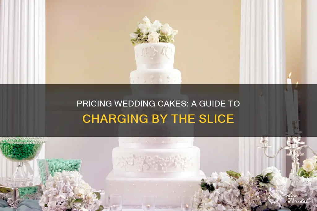 what to charge per serving of wedding cake