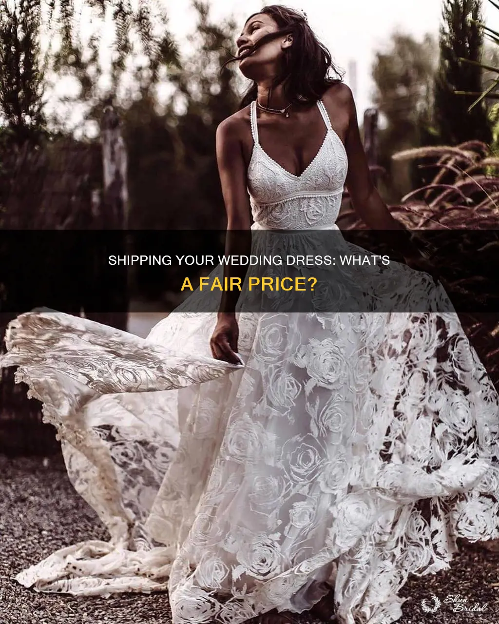 what to charge to ship wedding dress