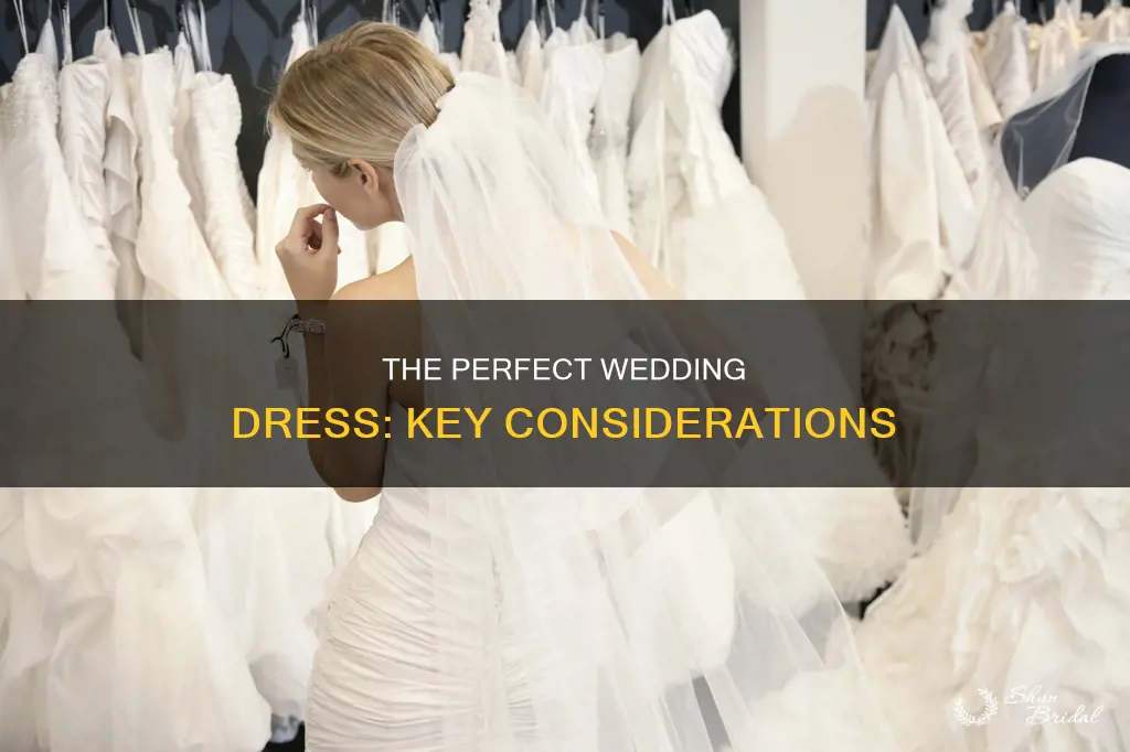 what to conider wedding dress