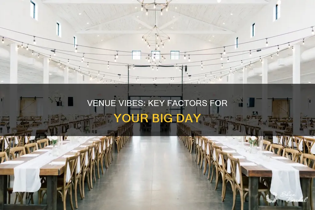 what to consider when booking a wedding venue