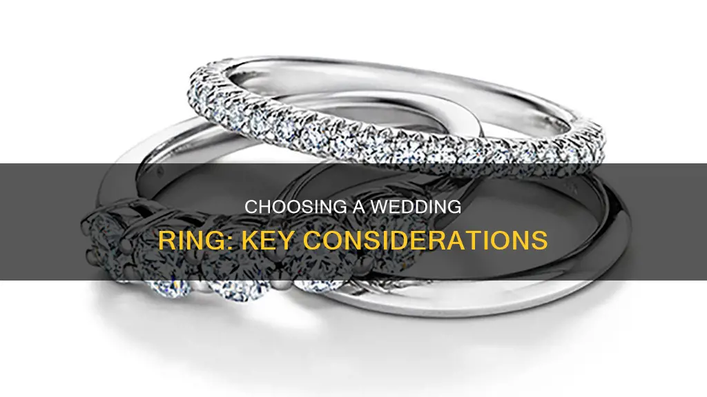 what to consider when buying a wedding ring