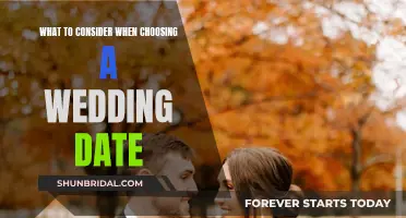 Key Factors for Choosing Your Wedding Date