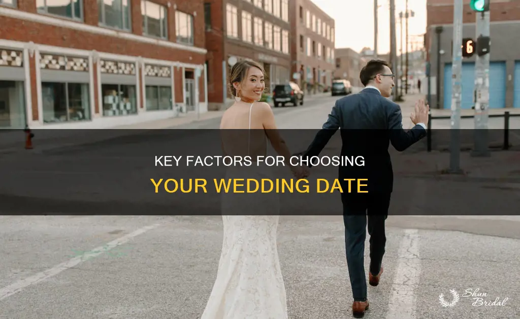 what to consider when choosing a wedding date