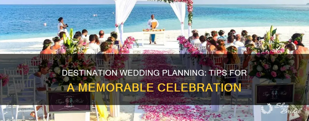 what to consider when planning a destination wedding