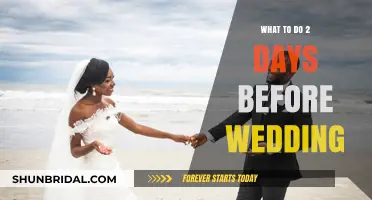 Last-Minute Wedding Prep: Essential Tips for 48 Hours Before Your Big Day