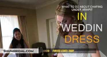 Prevent Armpit Chafing on Your Wedding Day