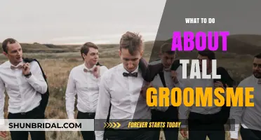 Tall Groomsmen? Tips for Balancing Your Wedding Party's Height