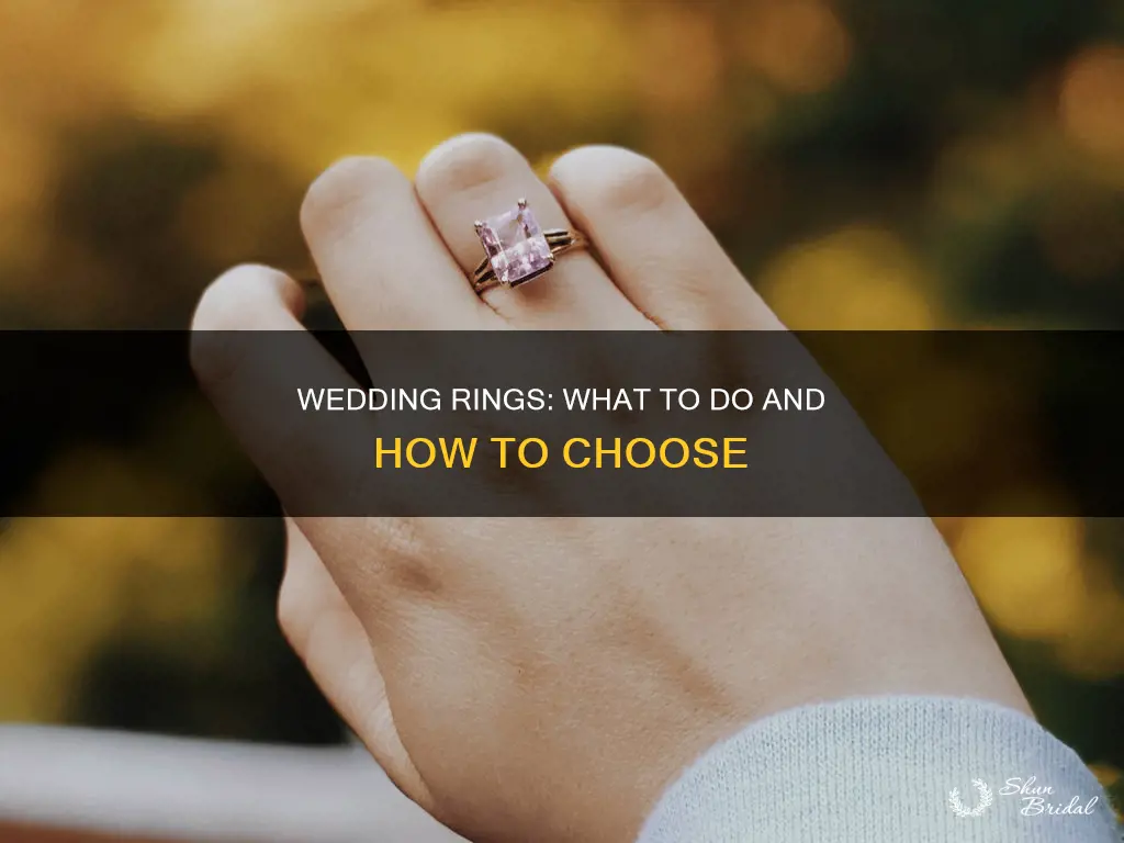 what to do about wedding rings