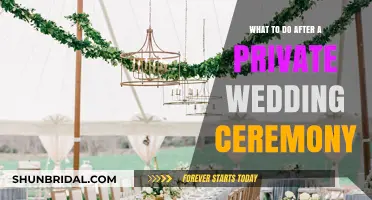 Post-Private Wedding Bliss: Celebrating Your Intimate Ceremony with Style
