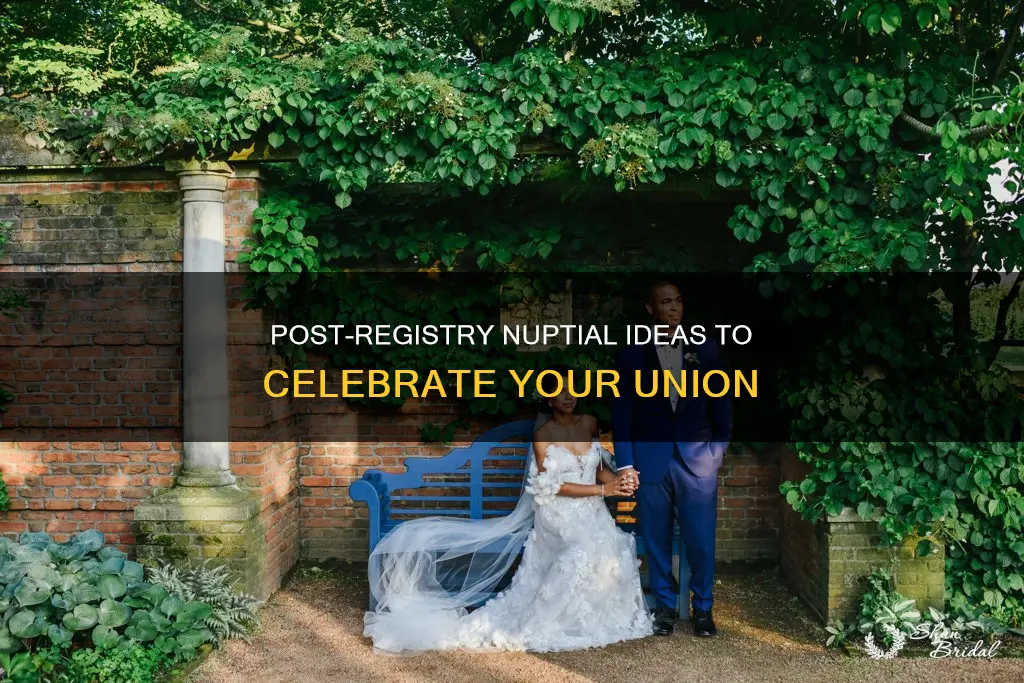 what to do after a registry office wedding