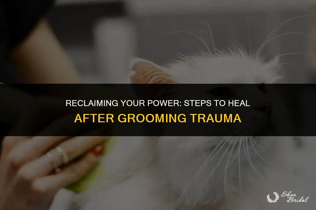 what to do after being groomed