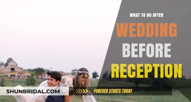 Post-Wedding, Pre-Reception: Things to Do