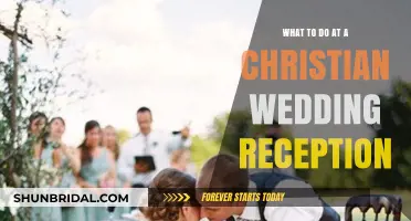 Christian Wedding Reception: Activities and Traditions