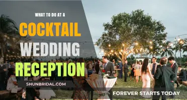 Creative Cocktail Wedding Reception Ideas for Your Big Day