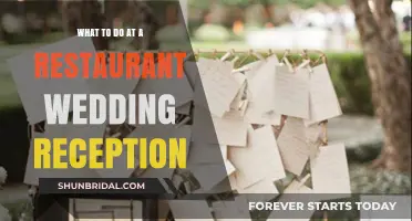 Restaurant Wedding Reception: Tips and Tricks