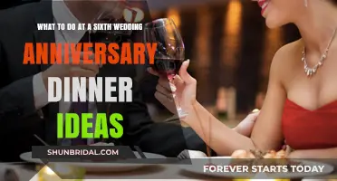 Celebrate Six Years: Romantic Wedding Anniversary Dinner Ideas & Tips